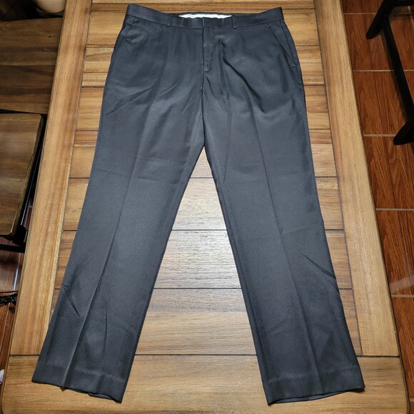 Perry Ellis Portfolio Men's Slacks Black - Size 36x32 - Picture 1 of 5